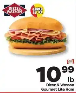 Weis Markets Dietz & Watson Gourmet Lite Ham offer