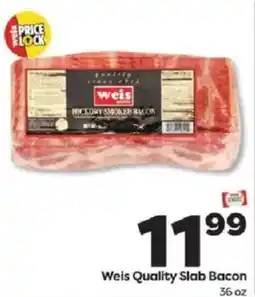 Weis Markets Weis Quality Slab Bacon offer