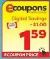 Weis Markets Ecoupons digital savings offer