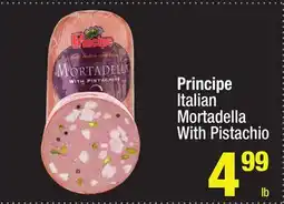 Super King Markets Principe Italian Mortadella With Pistachio offer
