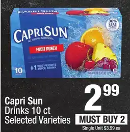 Super King Markets Capri Sun Drinks offer