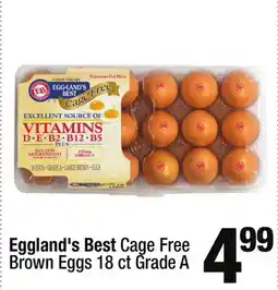 Super King Markets Eggland's Best Cage Free Brown Eggs offer