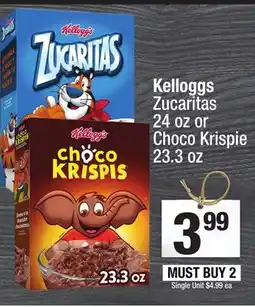 Super King Markets Kellogg's Zucaritas offer