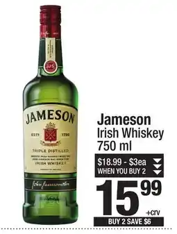 Super King Markets Jameson Irish Whiskey offer