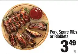 Super King Markets Pork Spare Ribs or Riblets offer