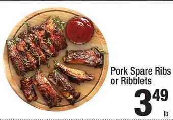 Super King Markets Pork Spare Ribs or Riblets offer