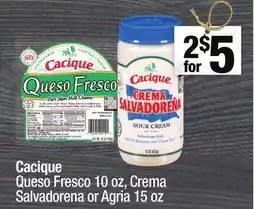 Super King Markets Cacique Queso Fresco offer
