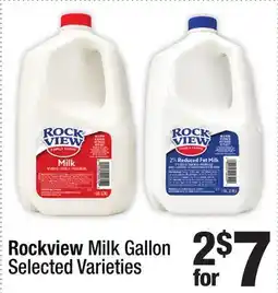 Super King Markets Rockview Milk Gallon Selected Varieties offer