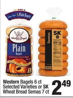 Super King Markets Western Bagels offer