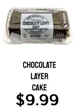 Seven Mile Market Bundt's chocolate layer cake offer