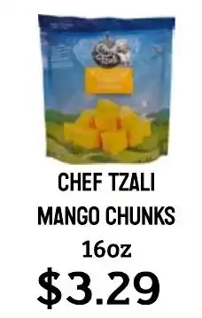 Seven Mile Market Chef tzali mango chunks offer