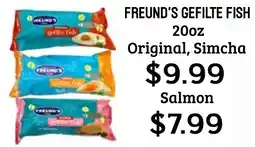 Seven Mile Market Freund's gefilte fish offer