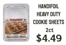 Seven Mile Market Handifoil heavy duty cookie sheets offer