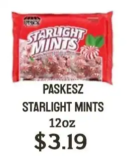 Seven Mile Market Paskesz starlight mints offer