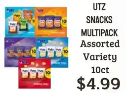 Seven Mile Market Utz snacks assorted variety offer