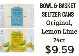 Seven Mile Market Bowl & Basket Seltzer Cans offer