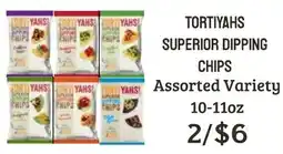 Seven Mile Market Tortiyahs superior dipping chips offer