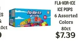 Seven Mile Market Fla-Vor-Ice ice pops offer