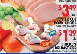Compare Foods Perdue chicken drumsticks offer