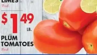 Compare Foods Plum Tomatoes offer
