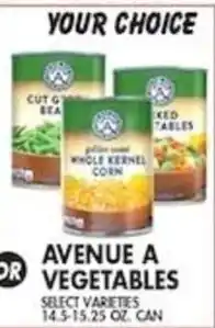 Associated Avenue A Vegetables offer