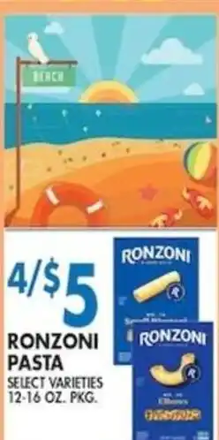 Associated Ronzi pasta offer