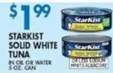 Compare Foods Starkist solid white tuna offer