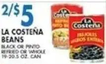 Compare Foods La Costeña beans offer