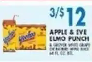 Compare Foods Apple & Eve Elmo Punch offer