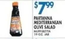 Compare Foods Partanna mediterranean olive salad offer