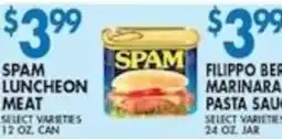 Compare Foods Spam luncheon meat offer