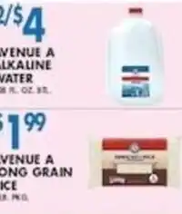 Compare Foods avenue a alkaline water offer