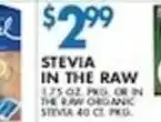 Compare Foods Stevia in the Raw offer