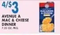 Compare Foods Avenue A Mac & Cheese Dinner offer