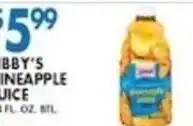 Compare Foods Hobby's pineapple juice offer
