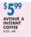 Compare Foods Avenue A instant coffee offer