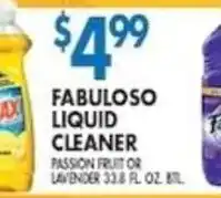 Compare Foods Fabuloso liquid cleaner offer