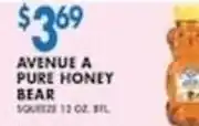 Compare Foods avenue a pure honey bear offer