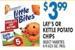 Compare Foods Little Bites chocolate chip muffins offer