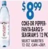 Compare Foods Coke-dr pepper-fanta-barq's-seagram's 12 pk offer