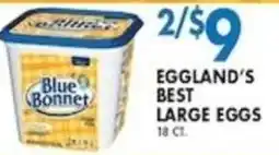 Compare Foods Blue Bonnet eggland's best large eggs offer