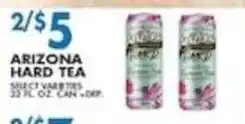 Compare Foods Arizona hard tea offer