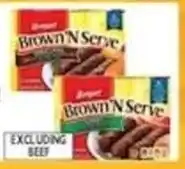 Compare Foods Brown N Serve offer