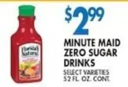 Compare Foods Minute Maid Zero Sugar Drinks offer