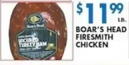 Compare Foods Boar's Head Firesmith Chicken offer