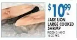 Compare Foods Jade Lion large cooked shrimp offer