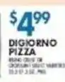 Associated Digioro pizza offer