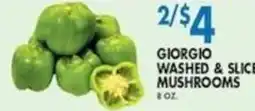Compare Foods Giorgio washed & sliced mushrooms offer