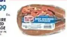 Associated Hormel beef smoked sausage offer