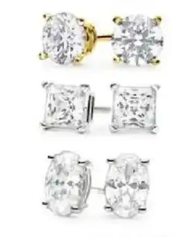 JC Penney Diamond stud earrings offer